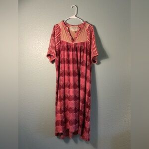 Ace&Jig Damask Dress size L EUC